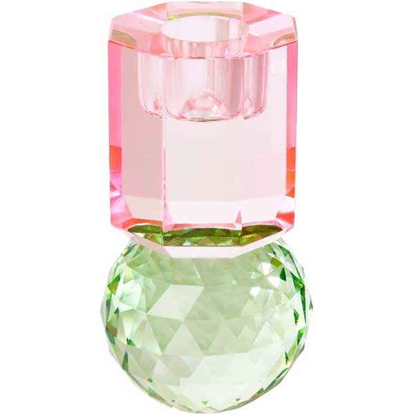 Eja Crystal Candle Holder